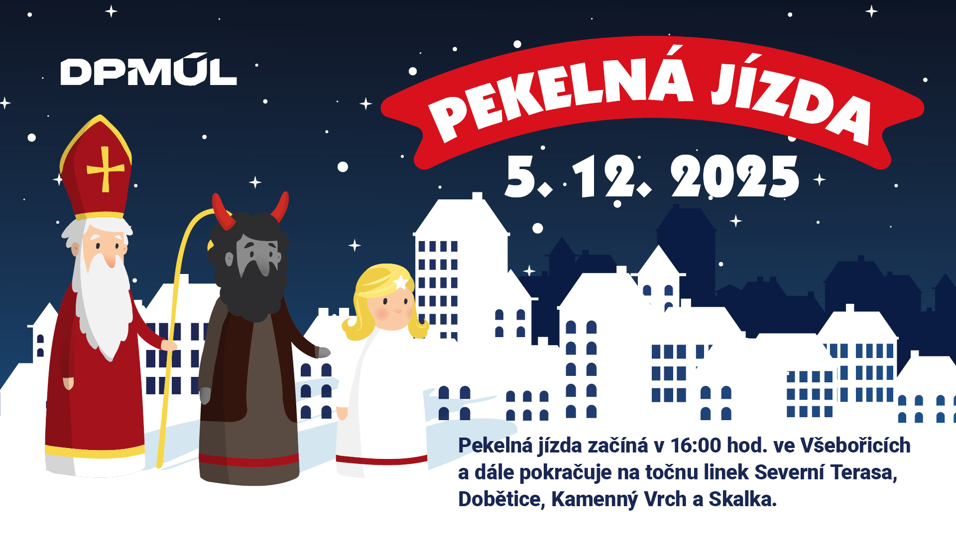 Pekelná jízda aneb Mikuláš v MHD