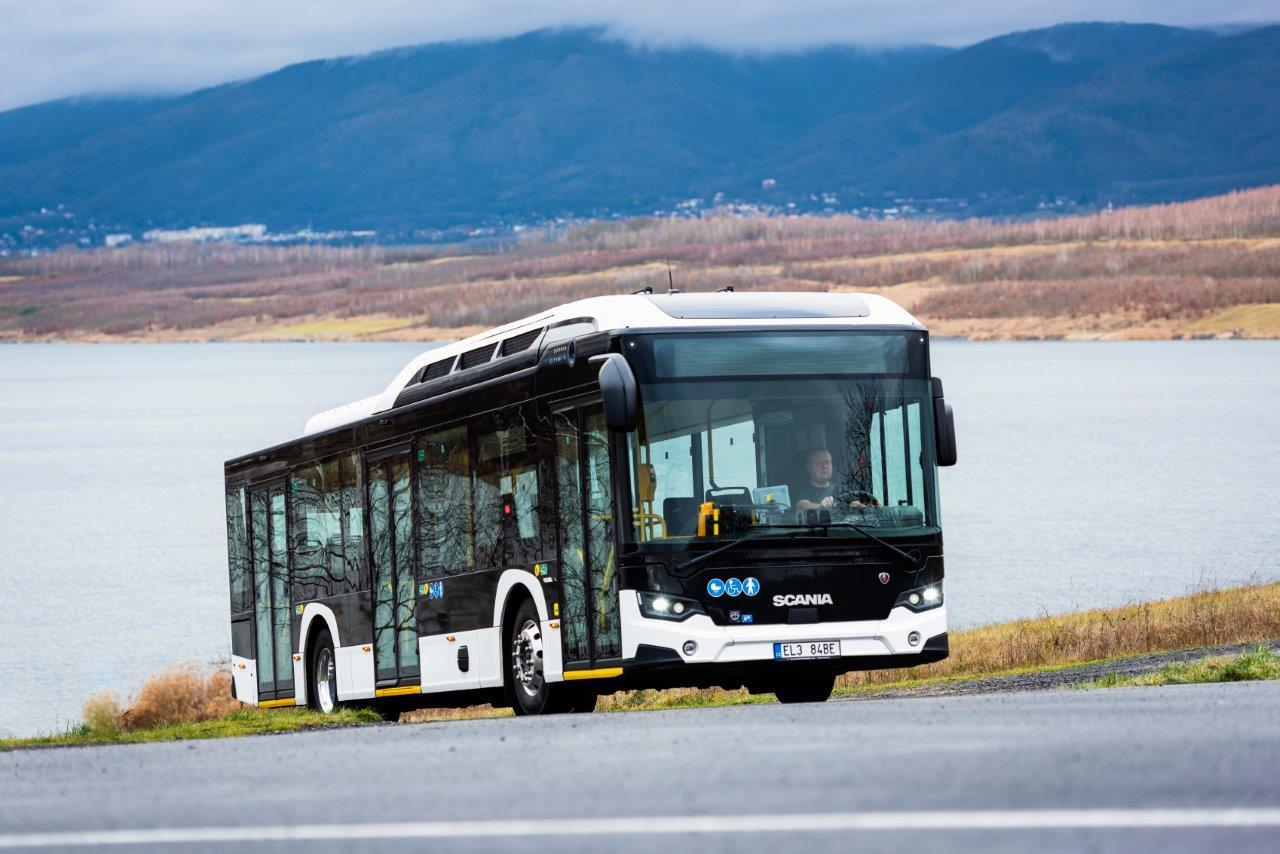 Dopravní podnik města Ústí nad Labem startuje test elektrického autobusu Scania Citywide