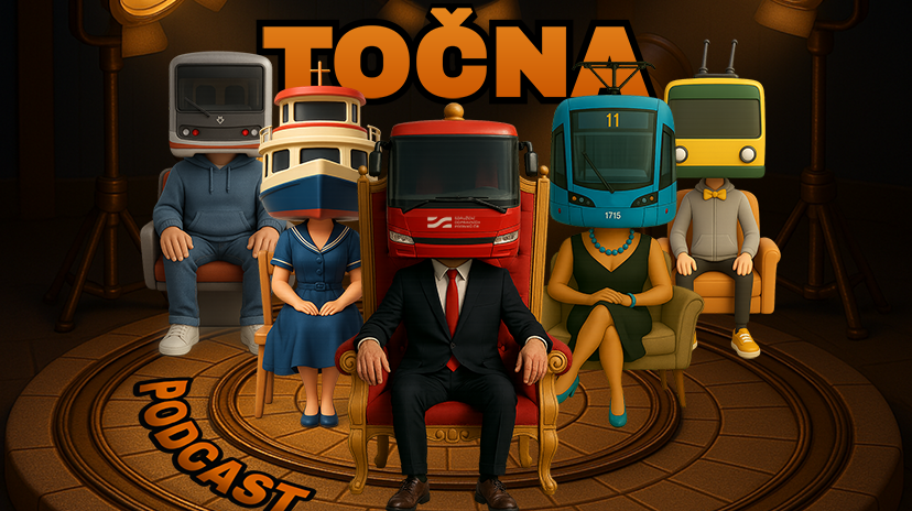 Podcast Točna - Nový hlas MHD, který překvapí i pobaví